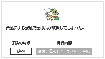 風災 雹 ひょう 災 雪災とはなんですか 損保ジャパン